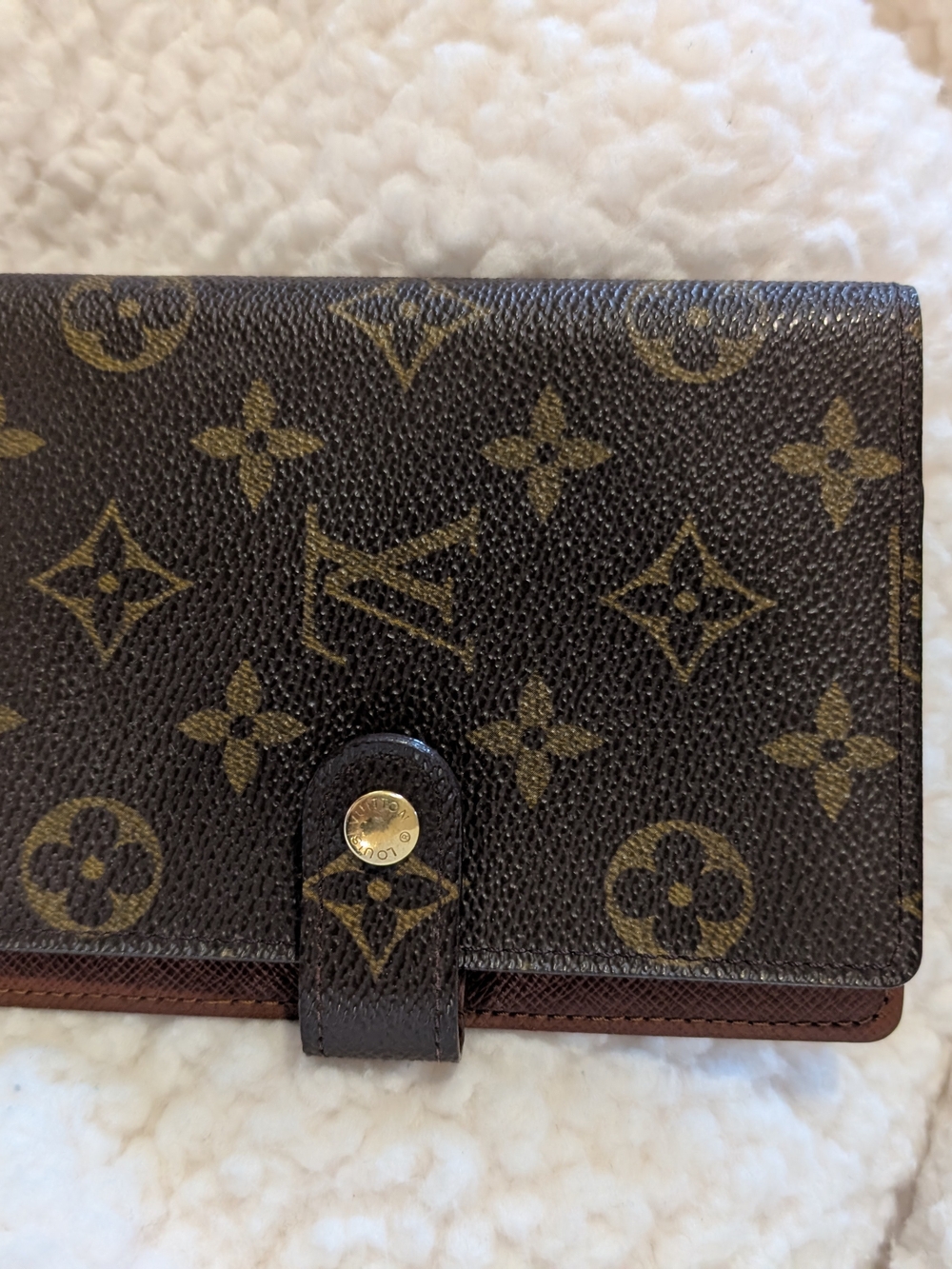 (SOLD) Louis Vuitton Monogram Brown Canvas Agenda/Passport Holder - Picture 3 of 12